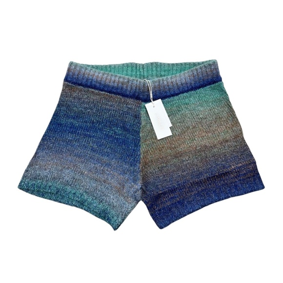 L*Space Women’s Size Large Zoé Sweater Knit Ombre Shorts NWT - Picture 5 of 10